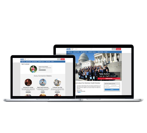 screenshot of Blackbaud Luminate Online